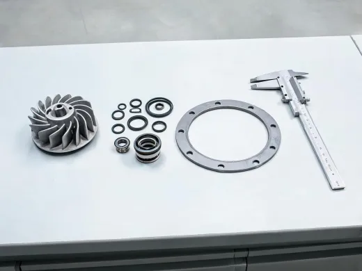 Pump parts inspection