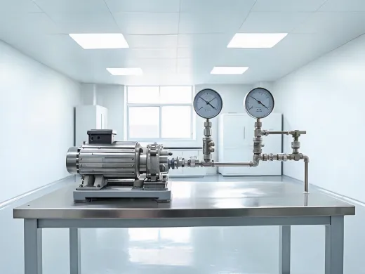 Pump test bench